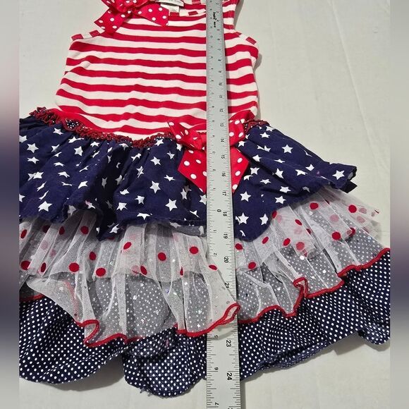 Bonnie Jean July 4th Girl Dress Size 6 - Picture 5 of 8